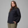 Women Essential Hike™ Grid Fleece Half Zip Jacket – Übergrößen Women Essential Hike™ Grid Fleece Half Zip Jacket – Übergrößen