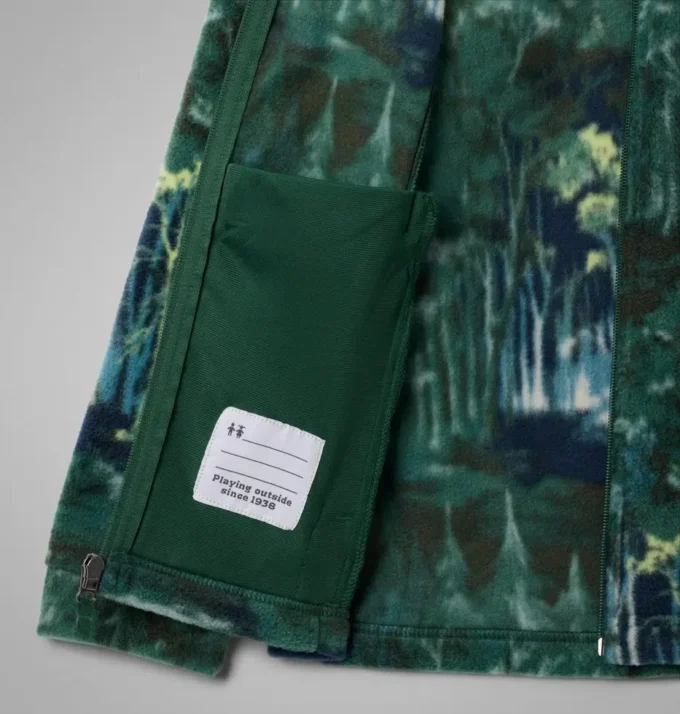 Zing™ III bedruckte Fleecejacke für Jungen