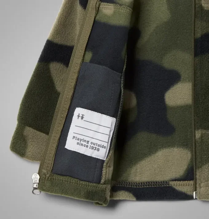 Zing™ III bedruckte Fleecejacke für Jungen